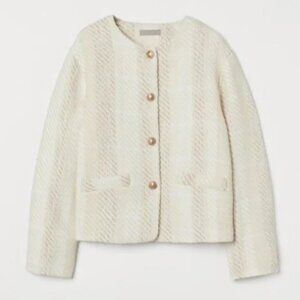 H&M Boucle Jacket L